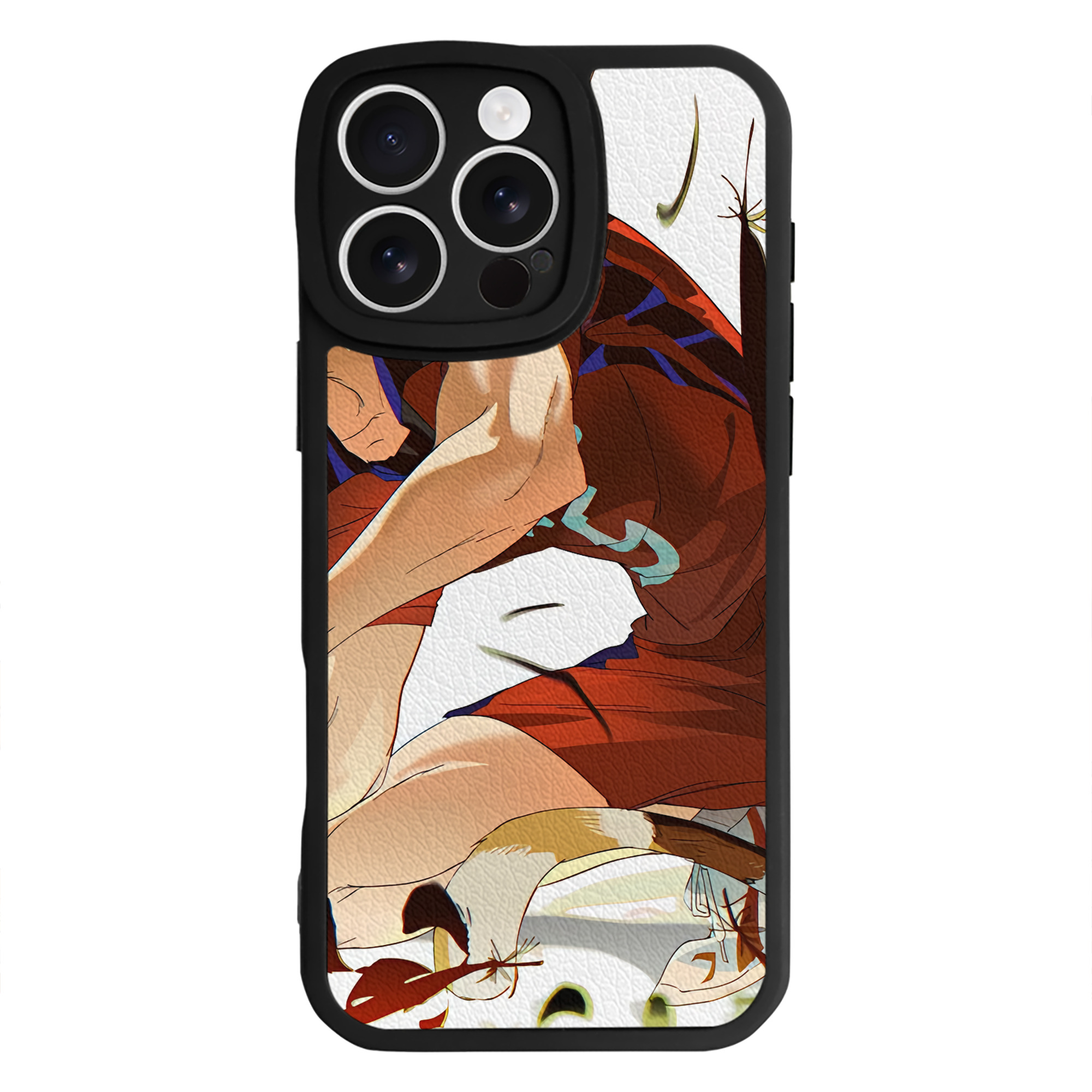 （画像用） ハイキュー!! Haikyu!! 【iPhone 16シリーズ対応】シリコンスマホケース（レザー調） 材質：シリコン